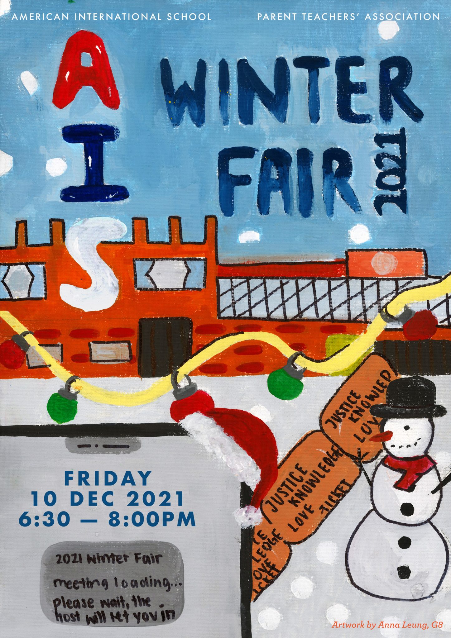 2021 Winter Fair Poster Middle School