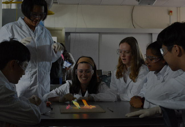 High School Science class