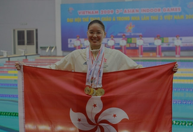 olympian swimmer hong kong represent